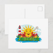 Jamaica mijn man briefkaart (Voorkant / Achterkant)