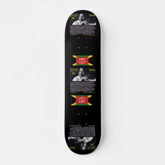 JAMAICA MLK 7 3/4-inch skateboard deck (Voorkant)