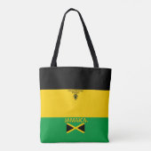 Jamaica Mode Bag voor haar Tote Bag (Achterkant)