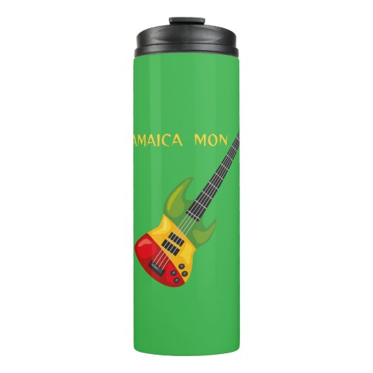 Jamaica mon gitaar thermosbeker (Voorkant)