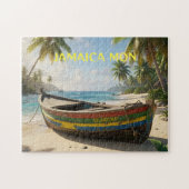 jamaica monAnsichtkaart Legpuzzel (Horizontaal)