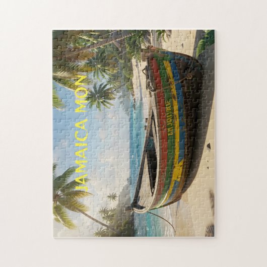 jamaica monAnsichtkaart Legpuzzel (Verticaal)
