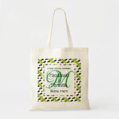JAMAICA Monogram Bruidsfeest op maat Tote Bag (Voorkant)