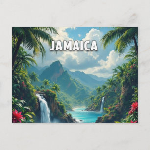 Jamaica mooie inham briefkaart