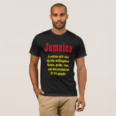 Jamaica motivatie T-shirts (Voorkant volledig)