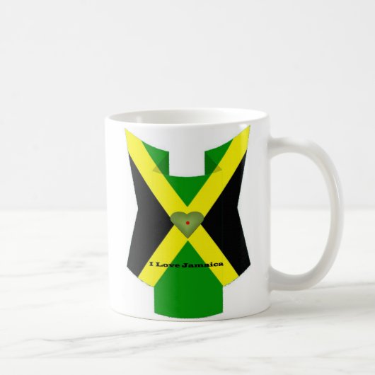 Jamaica National Colors Koffiemok (Rechts)