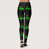 Jamaica National Colors Pattern Leggings (Achterkant)