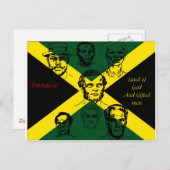 jamaica nationale held briefkaart (Voorkant / Achterkant)