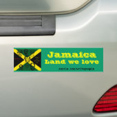 jamaica nationale held bumpersticker (Op auto)