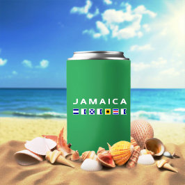 Jamaica Nautische Maritieme Zeilvlaggen Donkere kl Blikjeskoeler