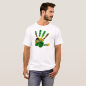 JAMAICA NICE HAND FLAG PRODUCTS T-SHIRT (Voorkant volledig)