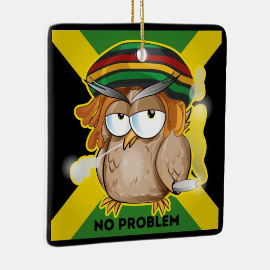 Jamaica No Problem Keramisch Ornament (Rechts)