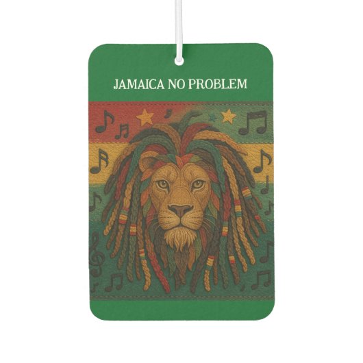 Jamaica No Problem Luchtverfrisser (Voorkant)