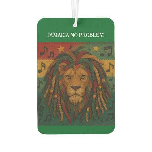 Jamaica No Problem Luchtverfrisser (Achterkant)