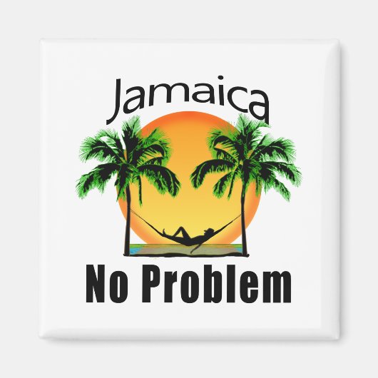 Jamaica No Problem Magneet (Voorkant)