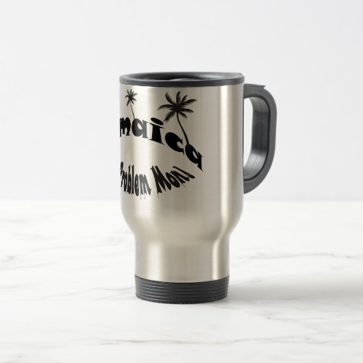 Jamaica "No Problem Mon!" Coffee Mug Reisbeker (Voorkant rechts)