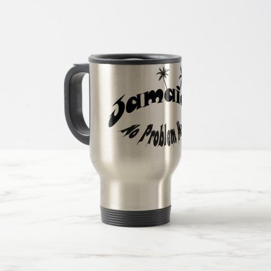 Jamaica "No Problem Mon!" Coffee Mug Reisbeker (Voorkant links)