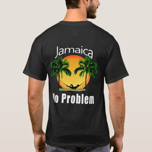 Jamaica No Problem T-shirt (Achterkant)
