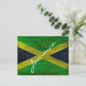 Jamaica noodlottige Jamaicaanse vlag Briefkaart (Staand voorkant)