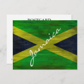 Jamaica noodlottige Jamaicaanse vlag Briefkaart (Voorkant / Achterkant)