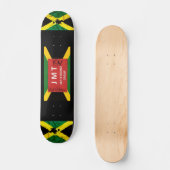JAMAICA OIL RICH NATION 7 3/4" Skateboard Deck (Voorkant)