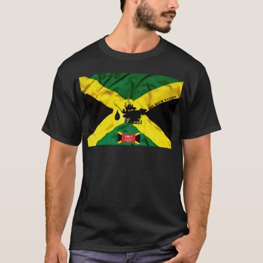 JAMAICA OIL RICH NATION T-Shirt (Voorkant)