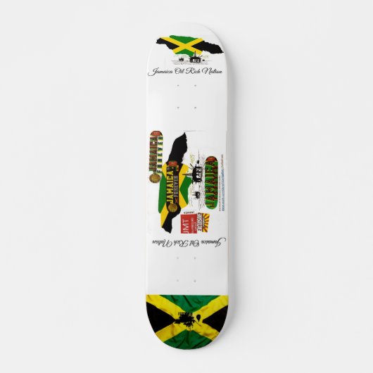 JAMAICA OLIE RIJKE NATIE Skateboard (Voorkant)