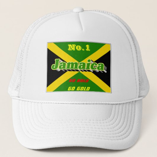 Jamaica Olympische petten (Voorkant)