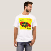 Jamaica Olympische t-shirts (Voorkant volledig)