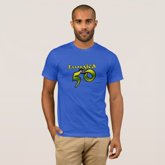 Jamaica om 50 uur t-shirt (Voorkant volledig)