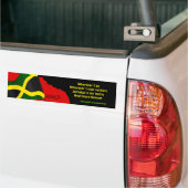 Jamaica onafhankelijkheid bumper stickers (Op Truck)