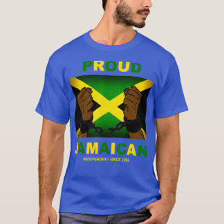 Jamaica onafhankelijkheidsdag 2022 Proud Jamaican T-shirt