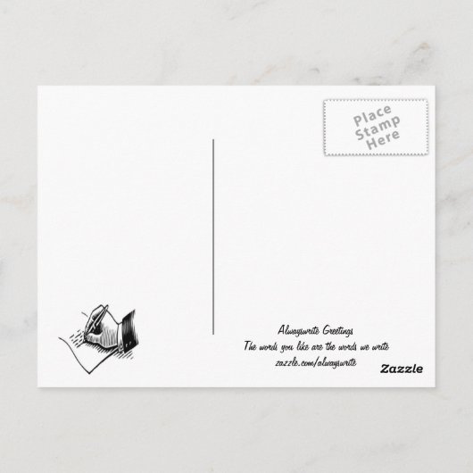 Jamaica onafhankelijkheidsdag briefkaarten waar ik (Achterkant)