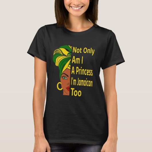 Jamaica Onafhankelijkheidsdag Trotse Jamaicaanse v T-shirt (Voorkant)
