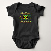 Jamaica One Love Group Vacation Cruise Matching Romper (Voorkant)