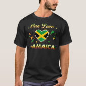 Jamaica One Love Group Vacation Cruise Matching T-shirt (Voorkant)