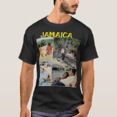 JAMAICA ONE LOVE MLK Basic Donker T-shirt (Voorkant)