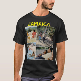 JAMAICA ONE LOVE MLK Basic Donker T-shirt