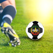 Jamaica One Love Rasta Color Peace Symbol Jamaican Voetbal