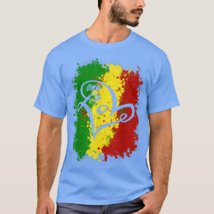 Jamaica One Love T Shirt Rasta Reggae Music Carib