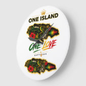Jamaica ontwerp klok (Hoek)