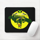 Jamaica op vijftig muismat (Met muis)