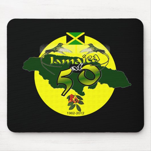 Jamaica op vijftig muismat (Voorkant)