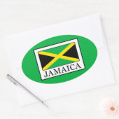 Jamaica Ovale Sticker (Envelop)