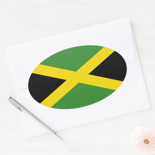 JAMAICA OVALE STICKER (Envelop)