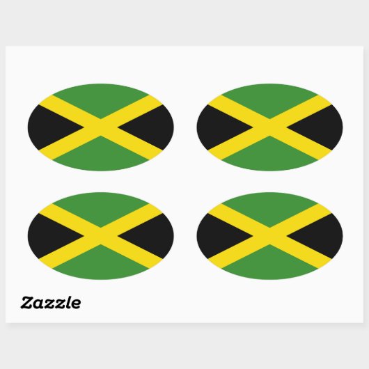 JAMAICA OVALE STICKER (Vel)