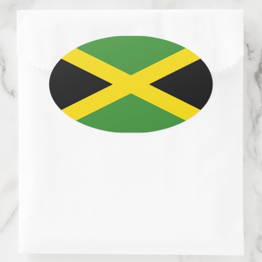 JAMAICA OVALE STICKER (Tas)