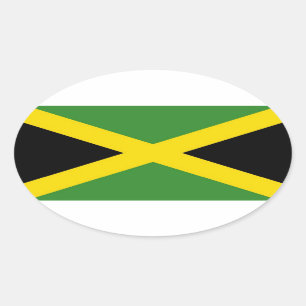 JAMAÏCA OVALE STICKER