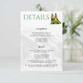 Jamaica Paar Informatiekaartje (Staand voorkant)