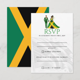 Jamaica Paar RSVP Kaartje